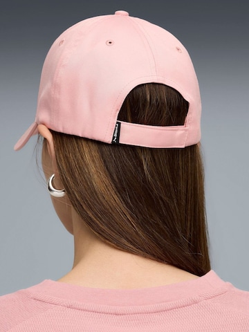 PUMA Sportpet 'Puma Ess Metal Cat Bb Cap' in Roze