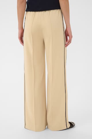 SAINT TROPEZ Wide leg Broek 'SueSZ' in Bruin