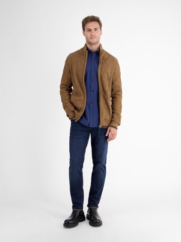 LERROS Knit cardigan in Brown