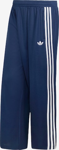 Wide leg Pantaloni di ADIDAS ORIGINALS in blu: frontale