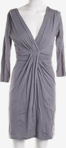 Velvet Dress in M in Grey: front