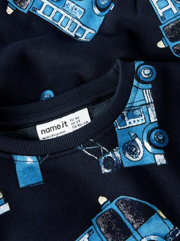 NAME IT - Sudadera 'NMMRADIM' en azul
