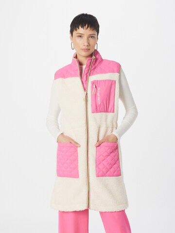 The Jogg Concept Bodywarmer 'Berri' in Roze: voorkant