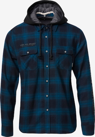 KOROSHI Regularny krój Koszula w kolorze niebieski: przód