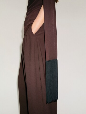 MANGO Blouse 'FLEQUI' in Bruin