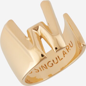 Singularu Ring in Gold: front