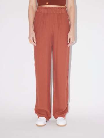 Wide leg Pantaloni 'Celina' di LeGer by Lena Gercke in marrone: frontale