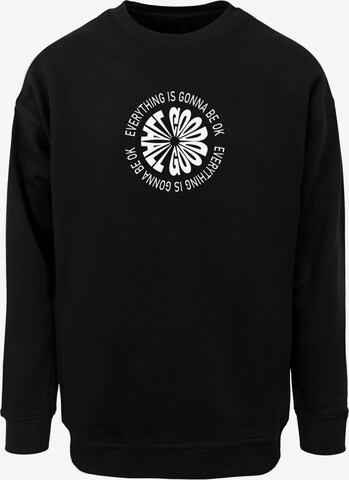 Merchcode Sweatshirt 'All Good' in Black: front