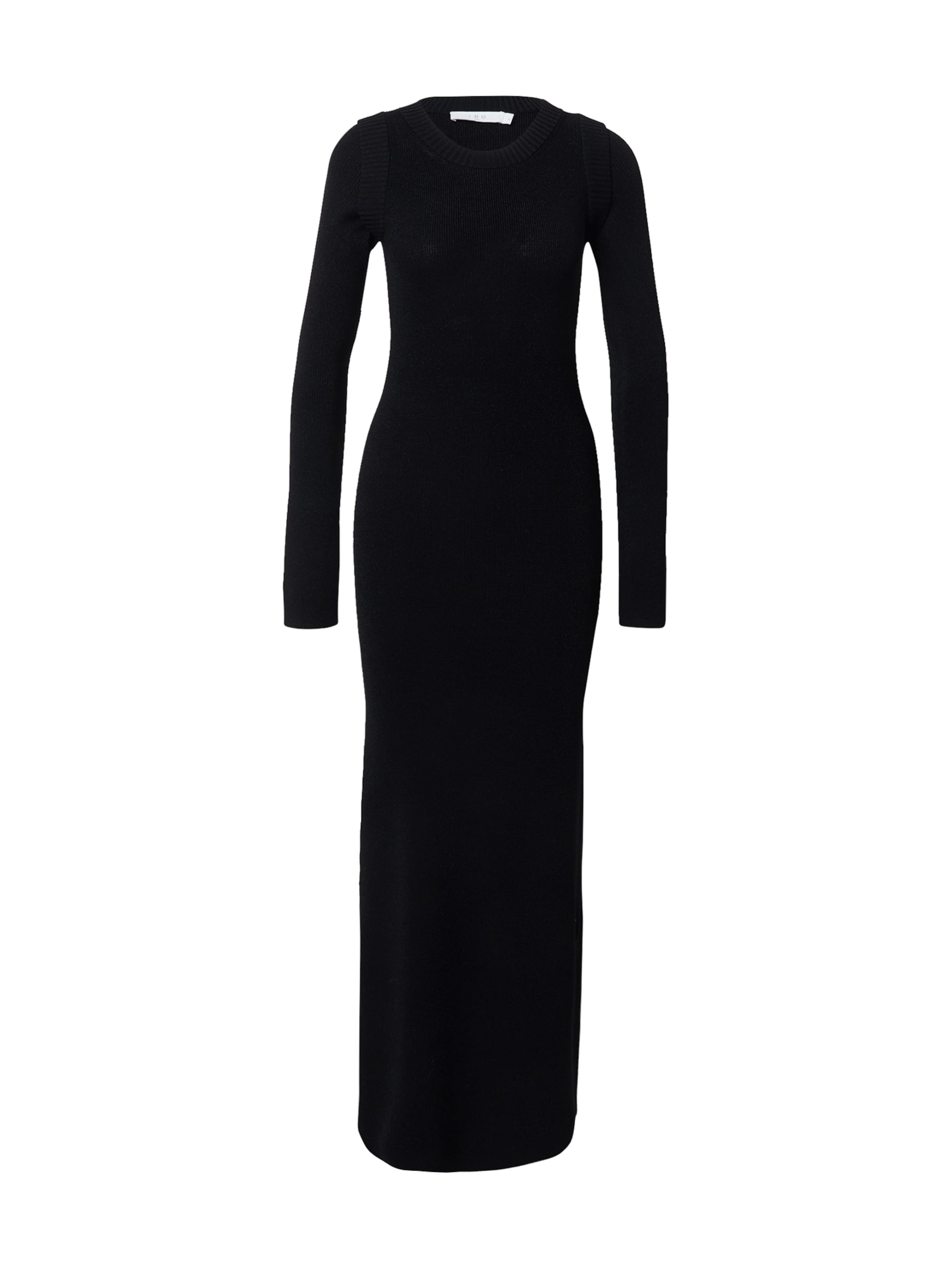 Rochie tricotat &#x27;STEFANIA&#x27; de la IRO pe negru: față