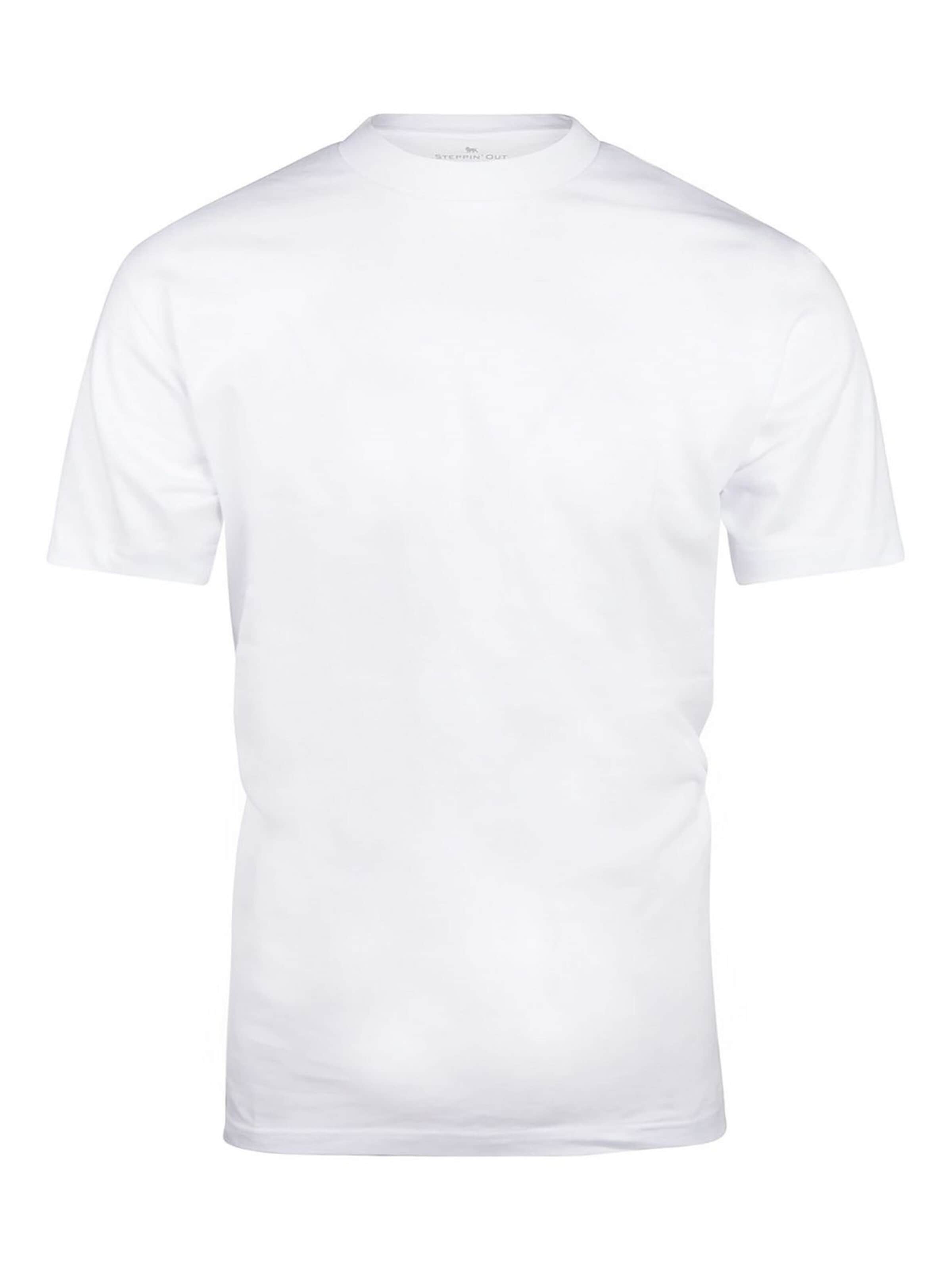 Steppin' out Shirt‌‌‌ in Weiß: Vorderseite