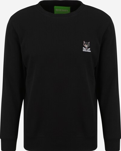 DIESEL Dressipluus 'UMLT-WILLY' cappuccino / tumehall / must / valge, Tootevaade