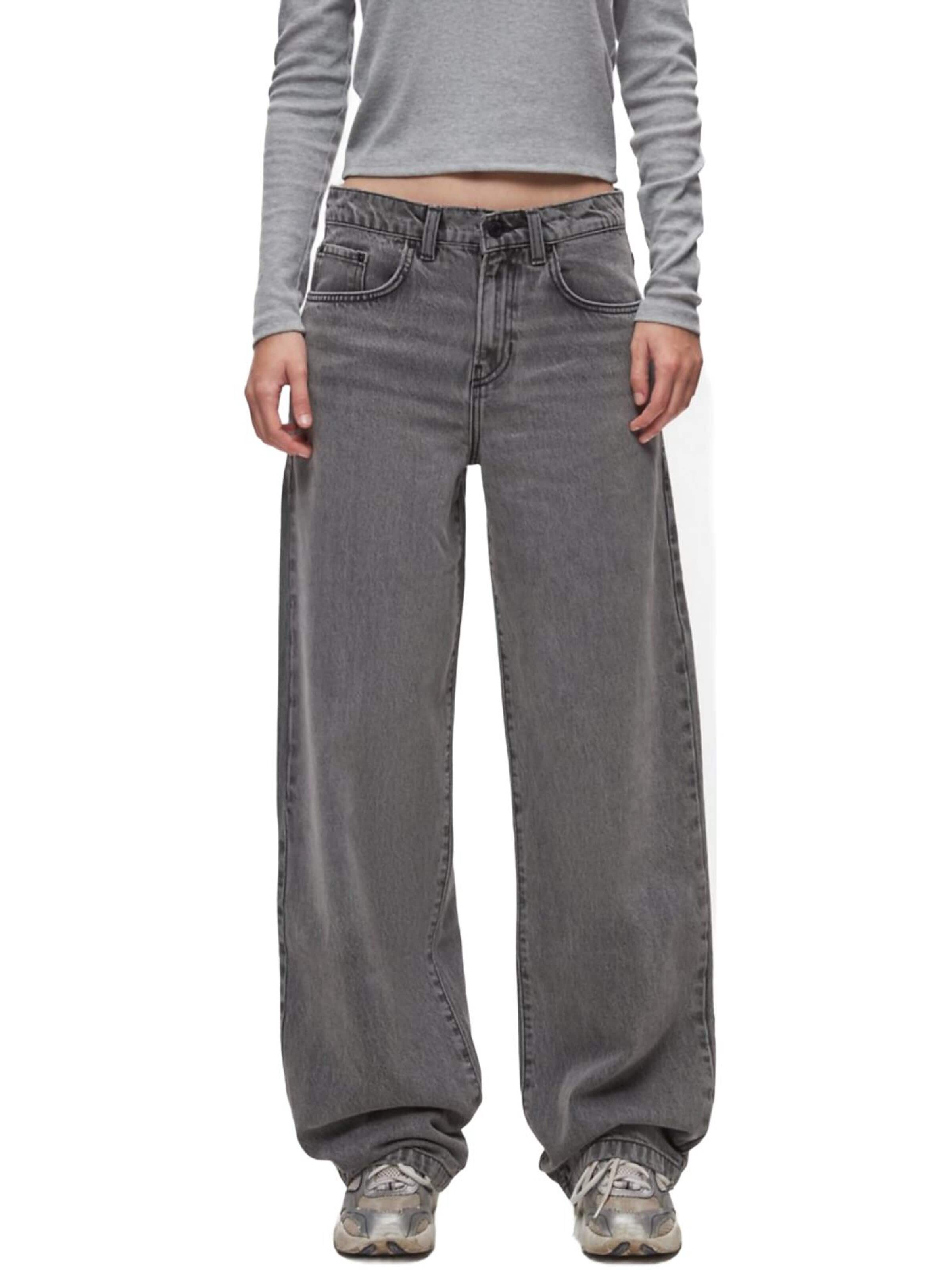 Baggy Jean 'Larrie Tapered Jeans' LTB Jeans en gris : devant