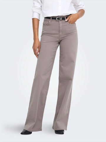 Wide leg Jeans 'ONLMadison' de la ONLY pe gri: față