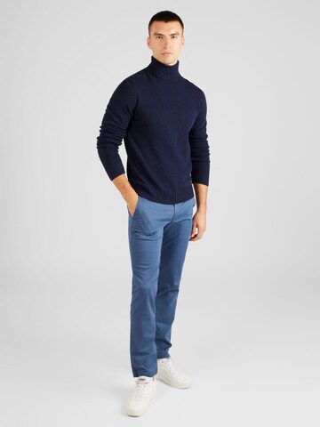 TOMMY HILFIGER Slimfit Hose 'DENTON' in Blau