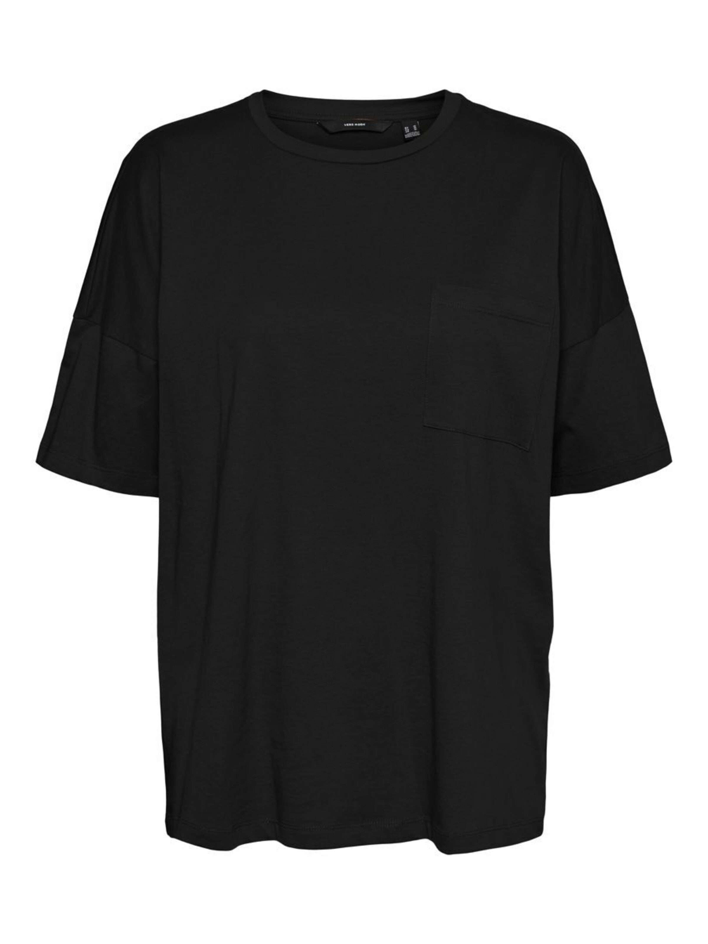Femme T-shirt Vero Moda Curve en Noir 