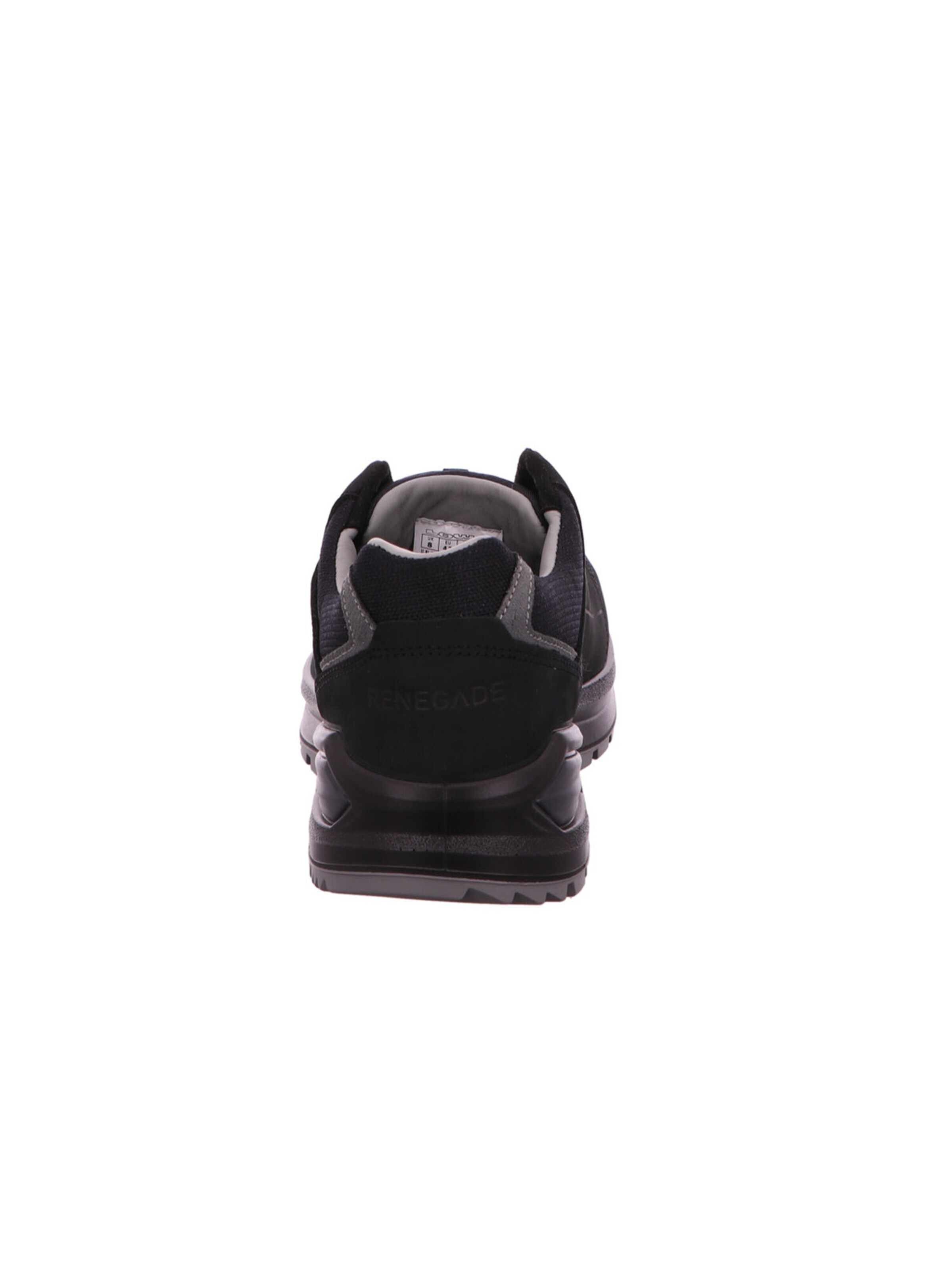 LOWA Athletic Lace-Up Shoes 'RENEGADE EVO LL LO' in Black
