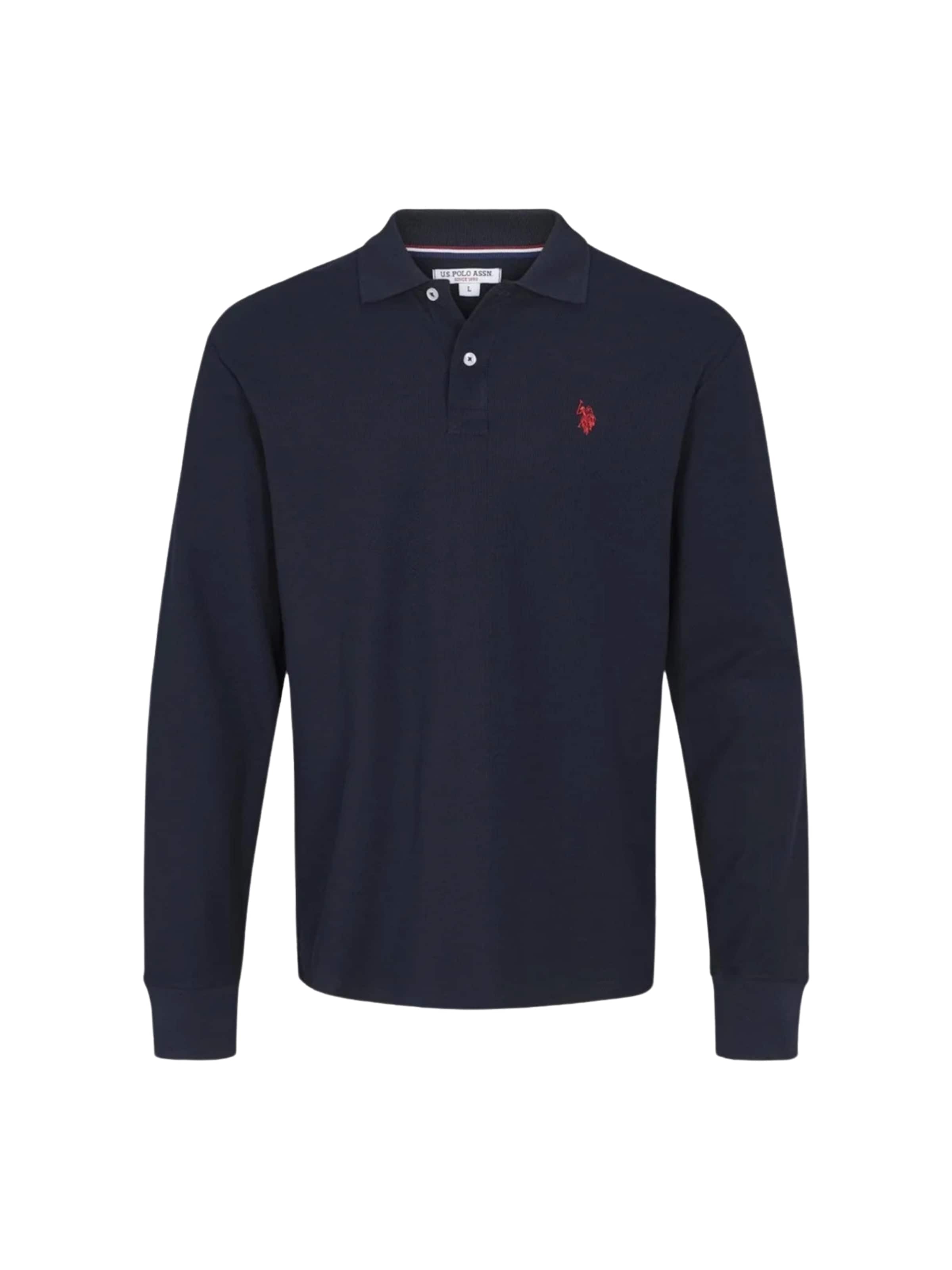 U.S. POLO ASSN. Poloshirt 'Brett' in Blau: Vorderseite