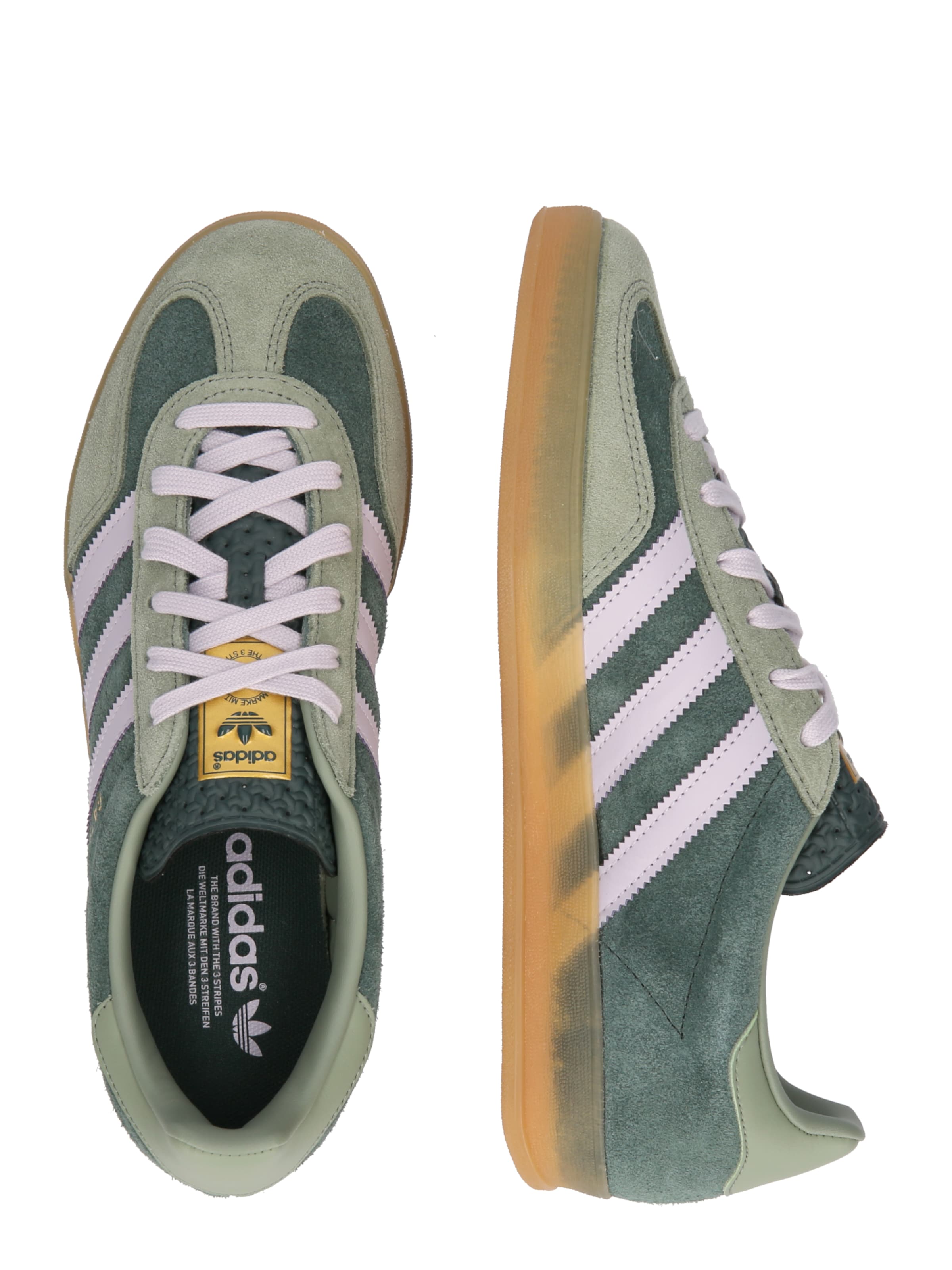 ADIDAS ORIGINALS Låg sneaker 'Gazelle' i grön