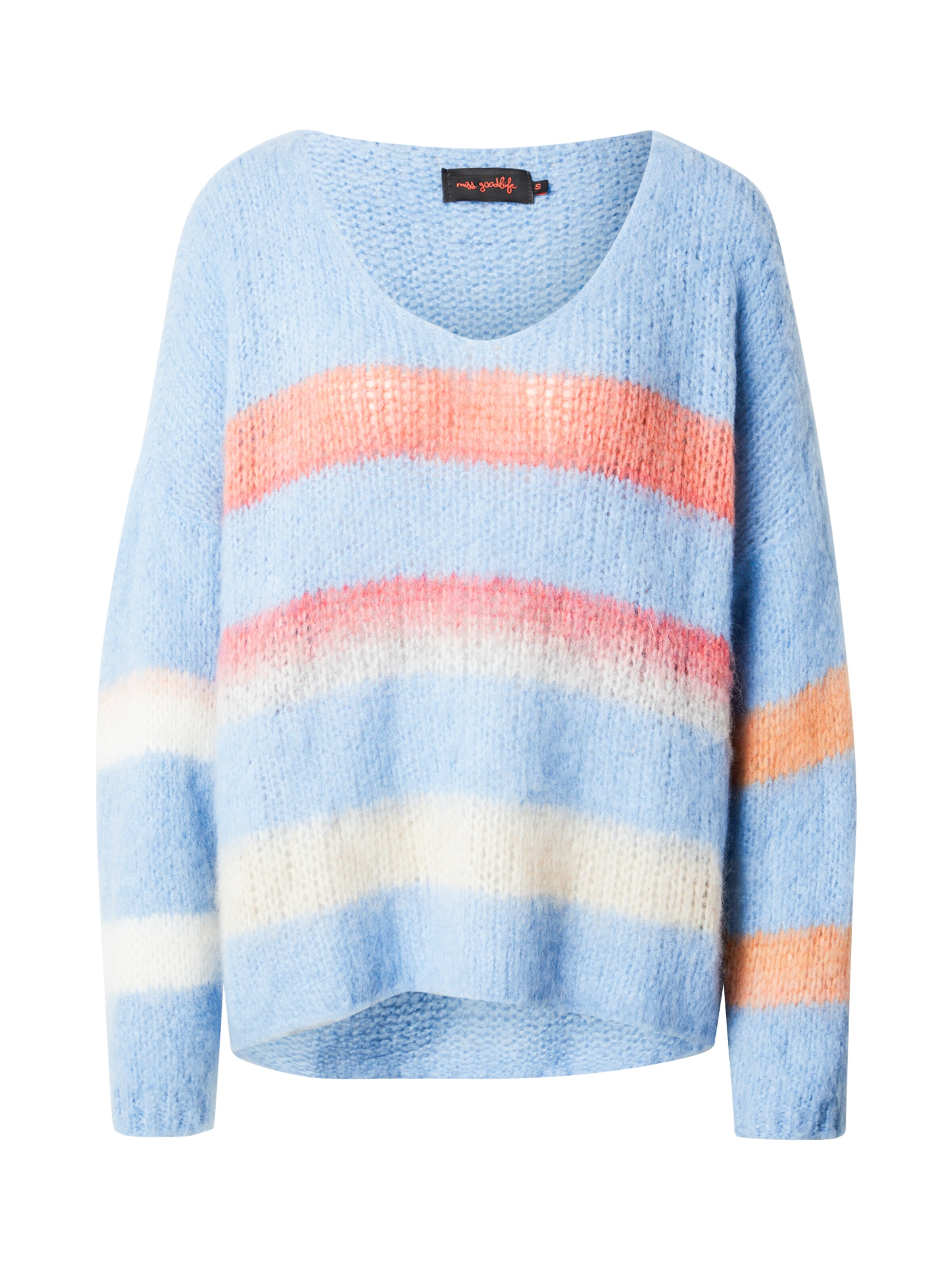 miss goodlife Sveter - Modrá: predná strana