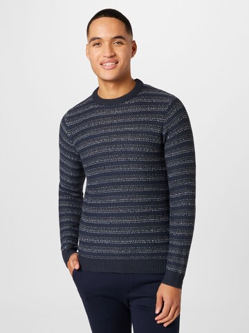 Only & Sons Pullover 'DEL' in Blau: Vorderseite