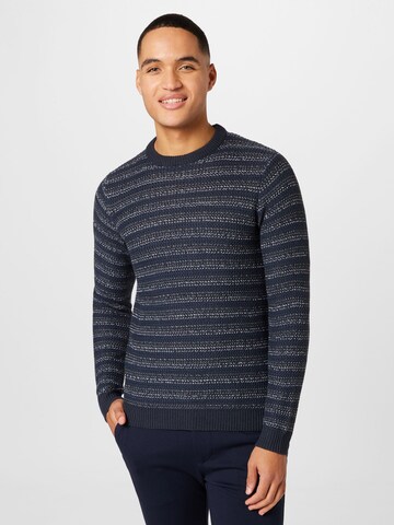 Pull-over 'DEL' Only & Sons en bleu : devant