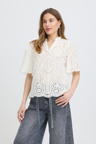 Pulz Blouse 'PZCilja' in White
