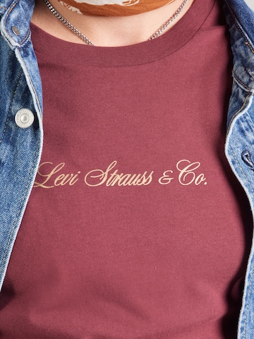 LEVI'S ® T-Shirt in Rot