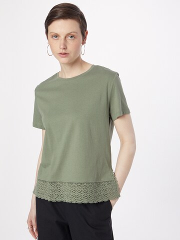 ESPRIT - Camiseta en verde: frente