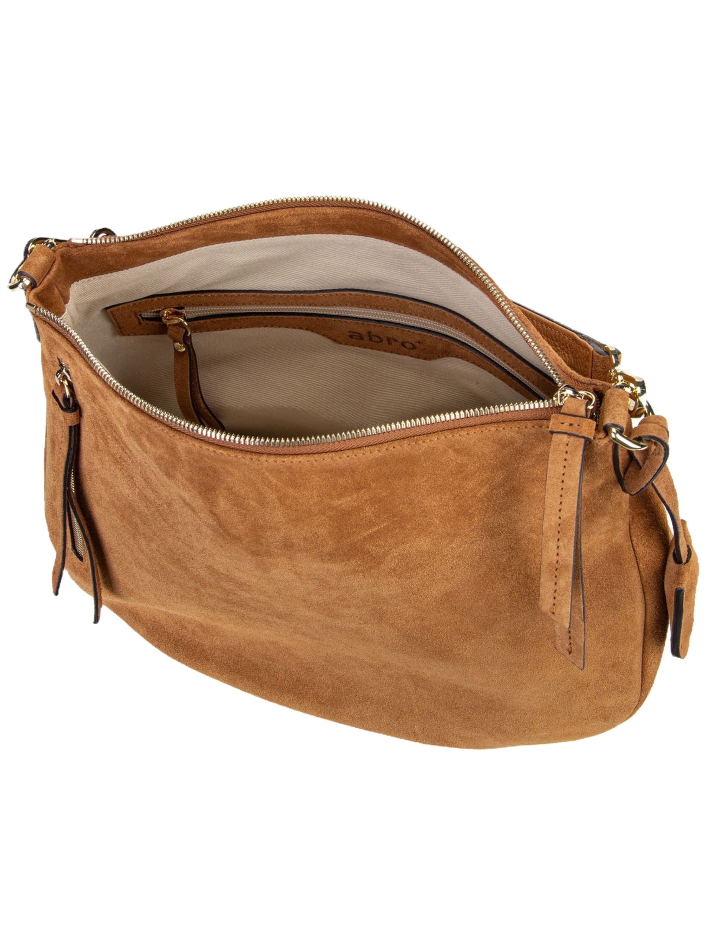 ABRO Handtasche 'Juna' in Braun