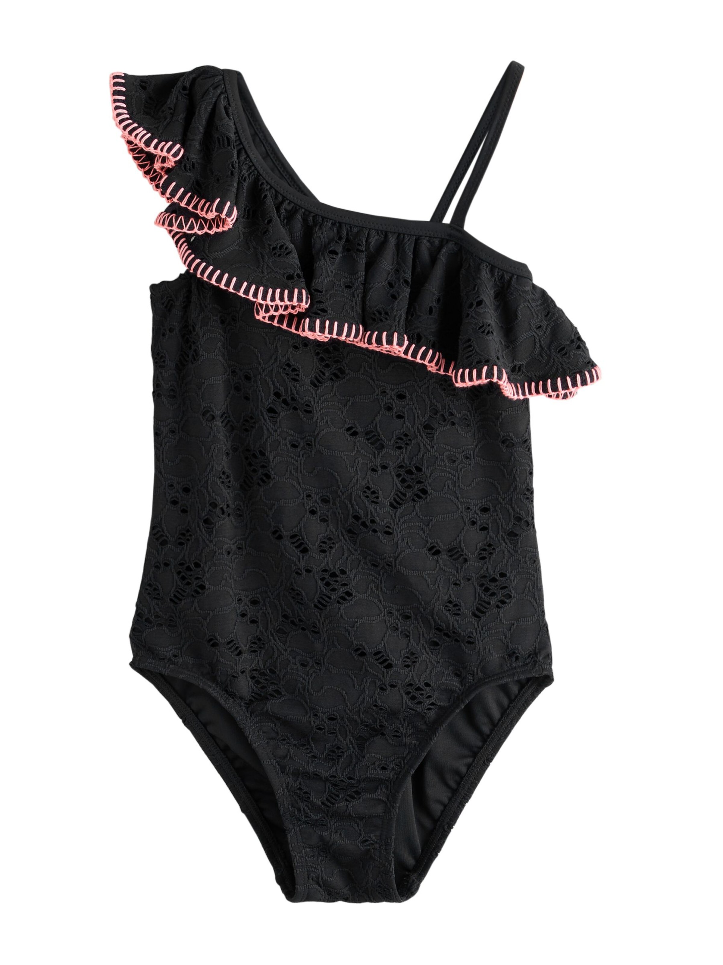 juoda Next Maudymosi kostiumėlis: priekis