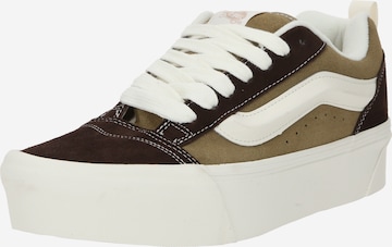 Baskets basses 'Knu Stack' VANS en vert : devant