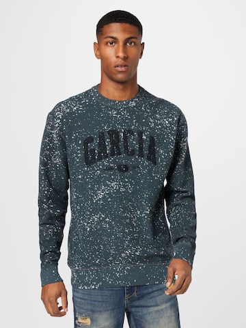 GARCIA Sweatshirt in Groen: voorkant