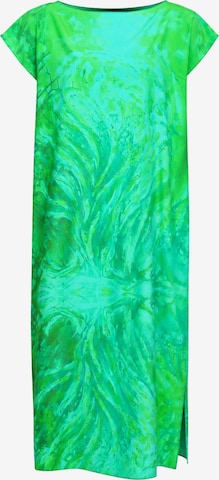 Csillag Zsuzsi Oversized dress 'Tree of life' in Green: front