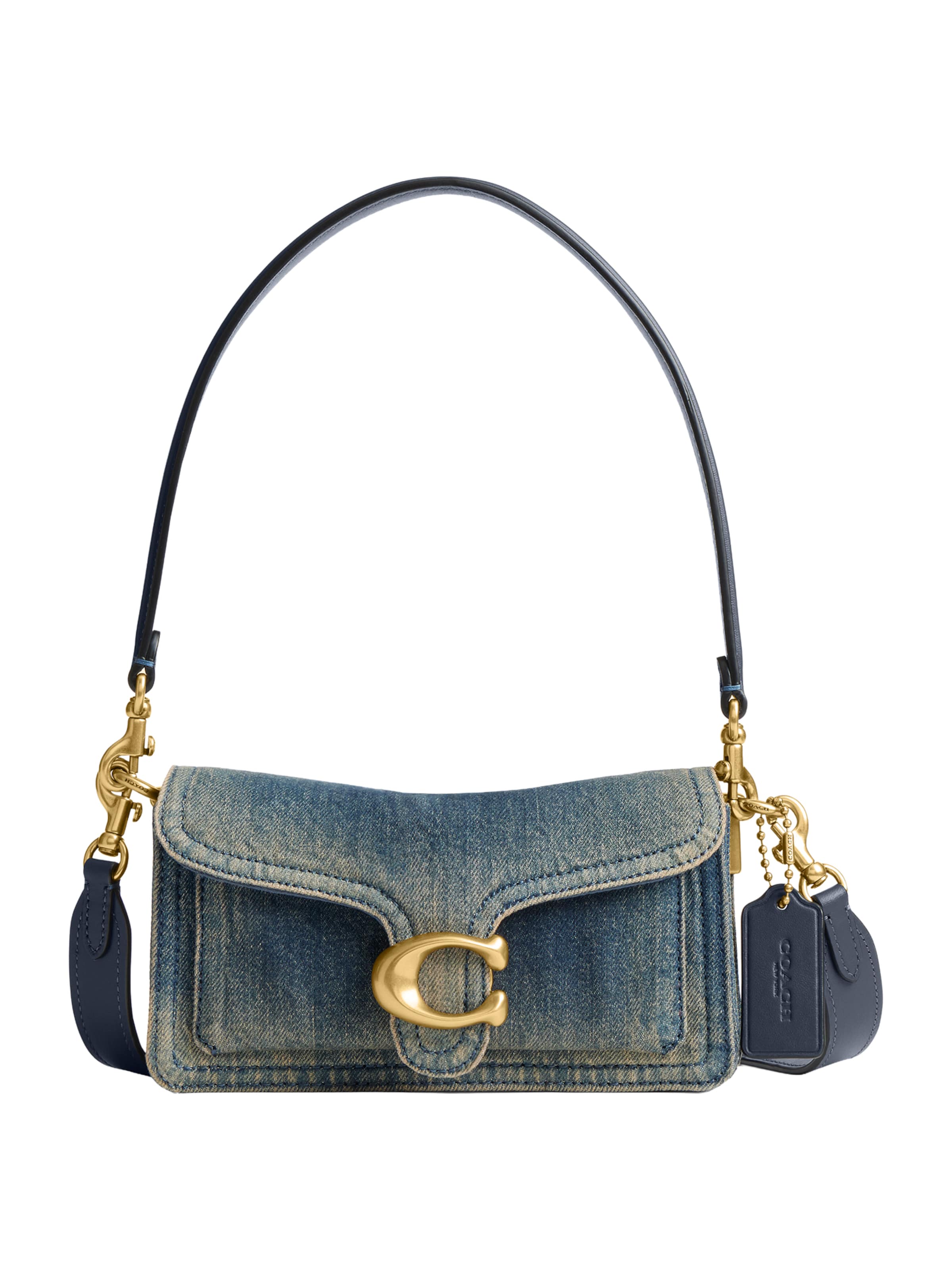 COACH - Bolso de hombro 'TABBY' en azul: frente
