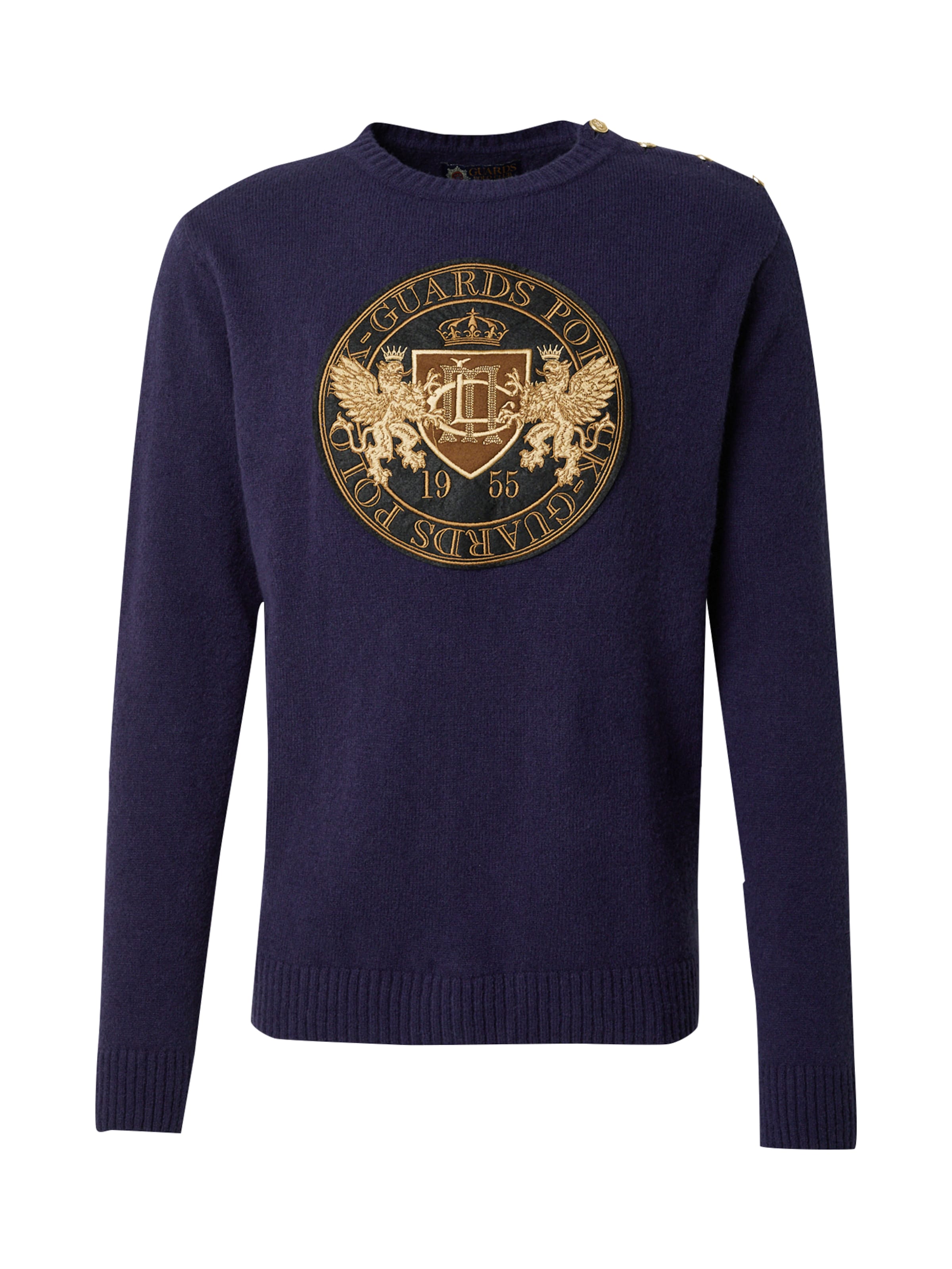 La Martina Пуловер в синьо: отпред