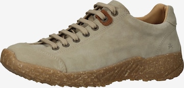EL NATURALISTA Lace-Up Shoes in Beige: front