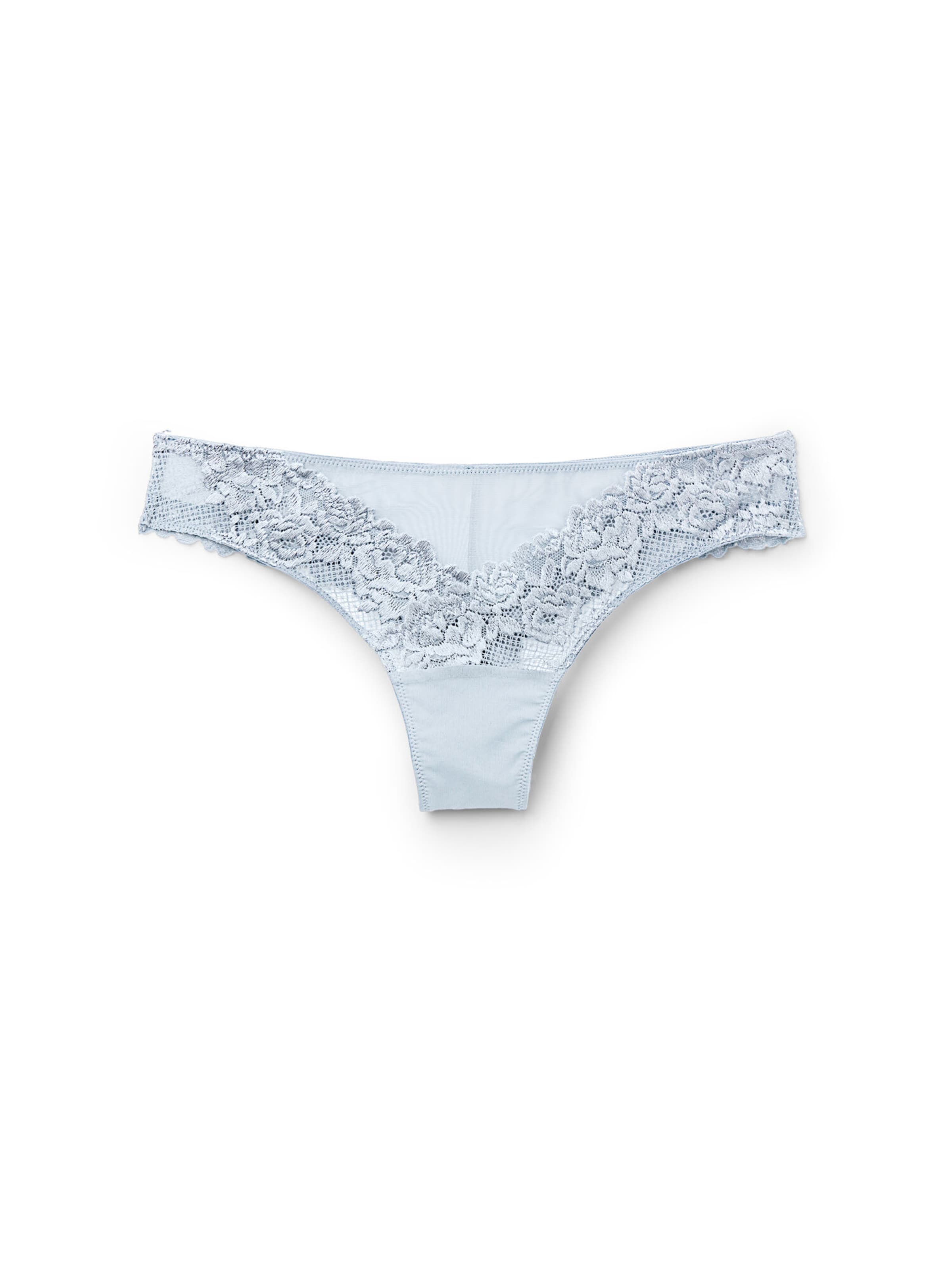 INTIMISSIMI Panty 'Pretty Flowers' in Blue: front