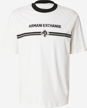 ARMANI EXCHANGE Maglietta in Offwhite ABOUT YOU