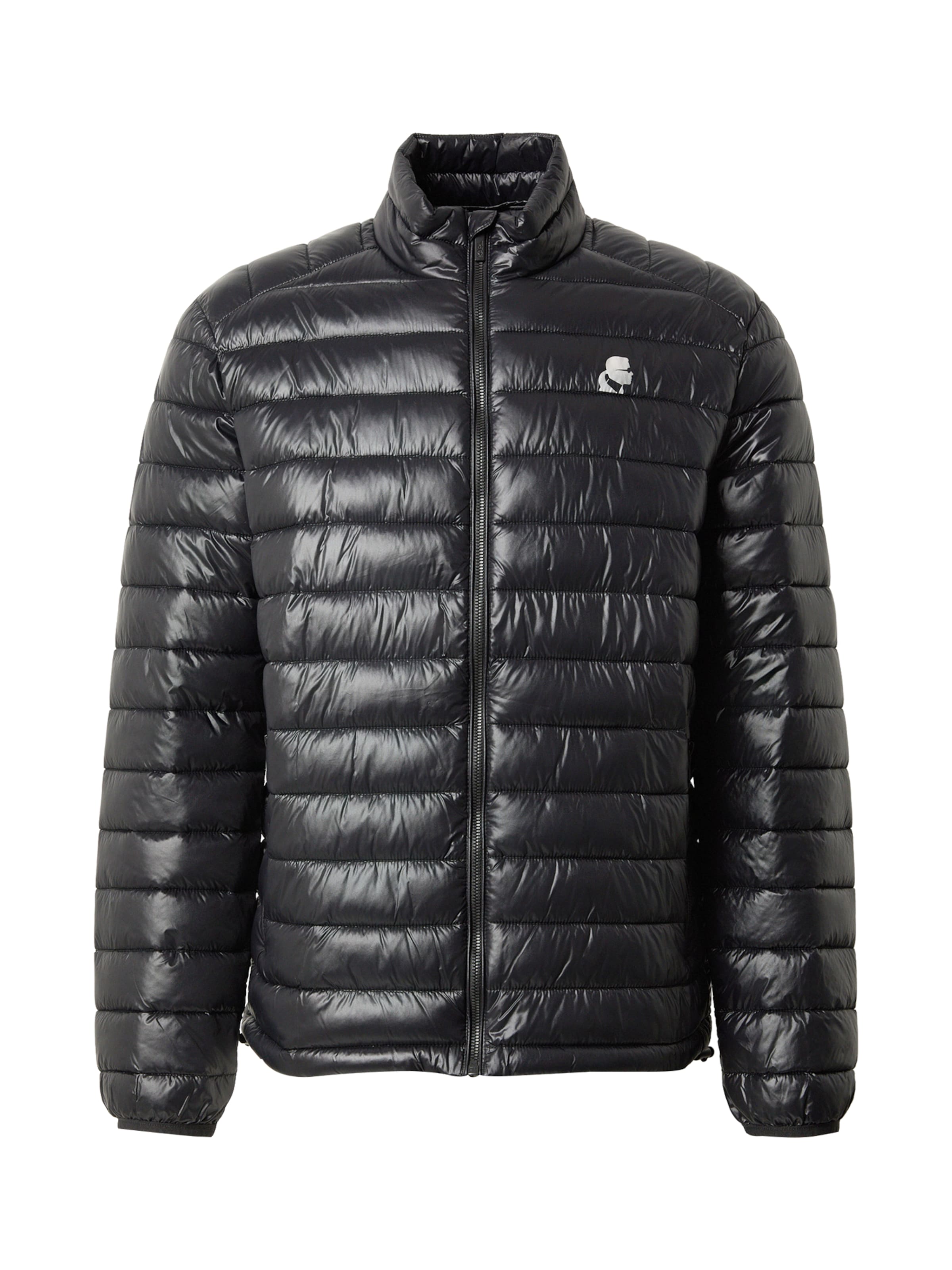 Karl Lagerfeld Övergångsjacka i svart: framsida