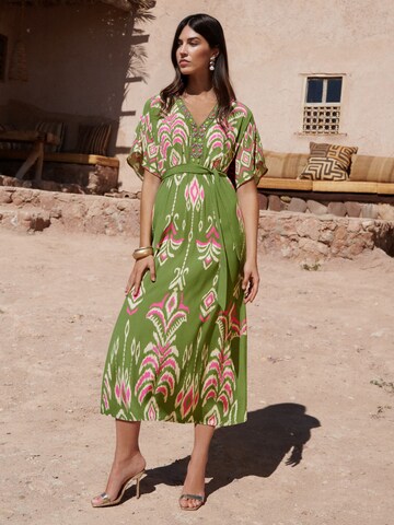 love & roses Jurk in Groen