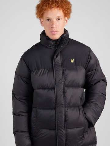 Lyle & Scott Χειμερινό παλτό σε μαύρο