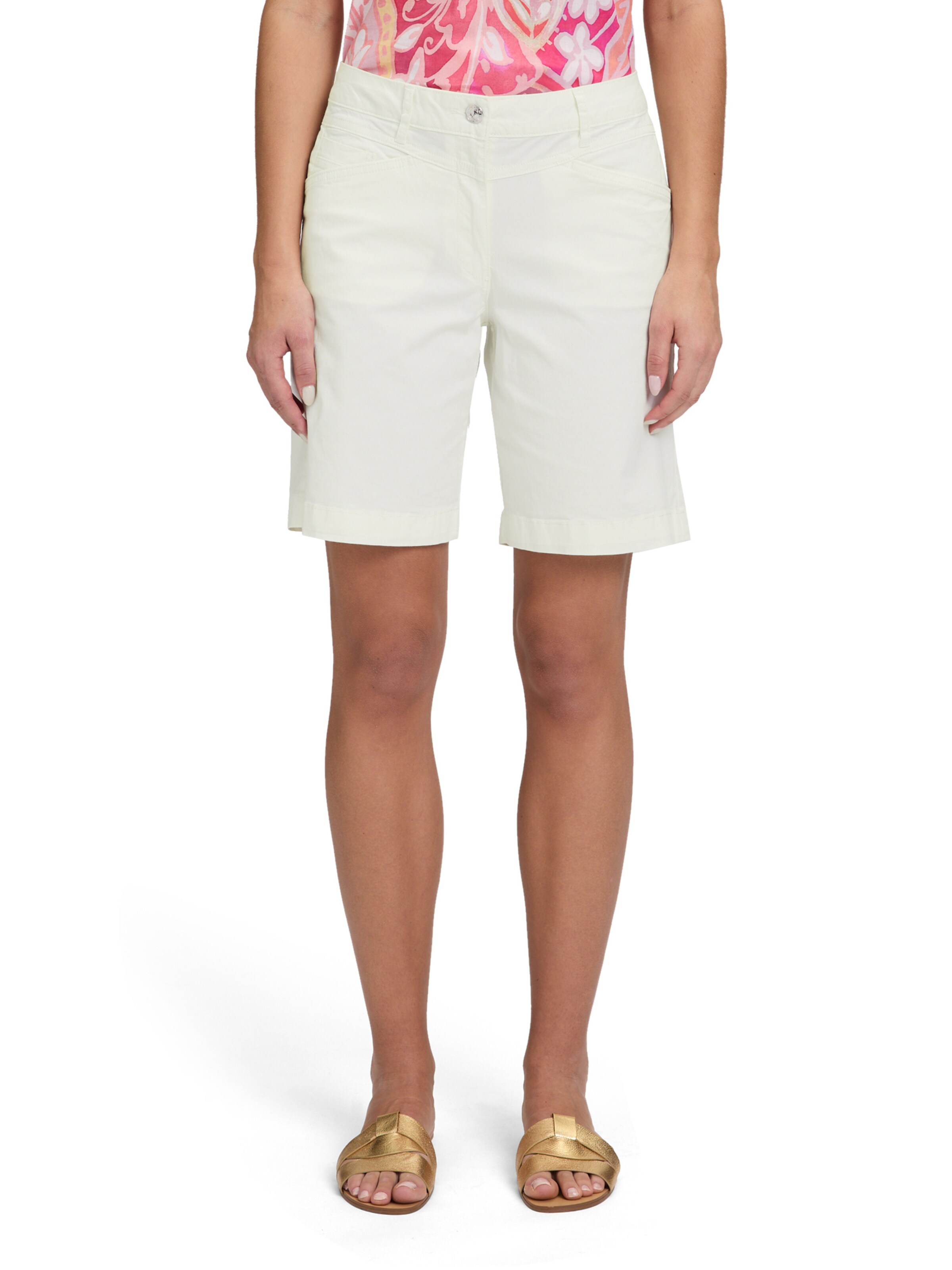 Regular Pantalon Betty Barclay en beige : devant