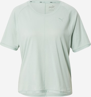 PUMA Performance Shirt in Green: front