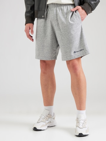Champion Authentic Athletic Apparel regular Παντελόνι σε γκρι: μπροστά