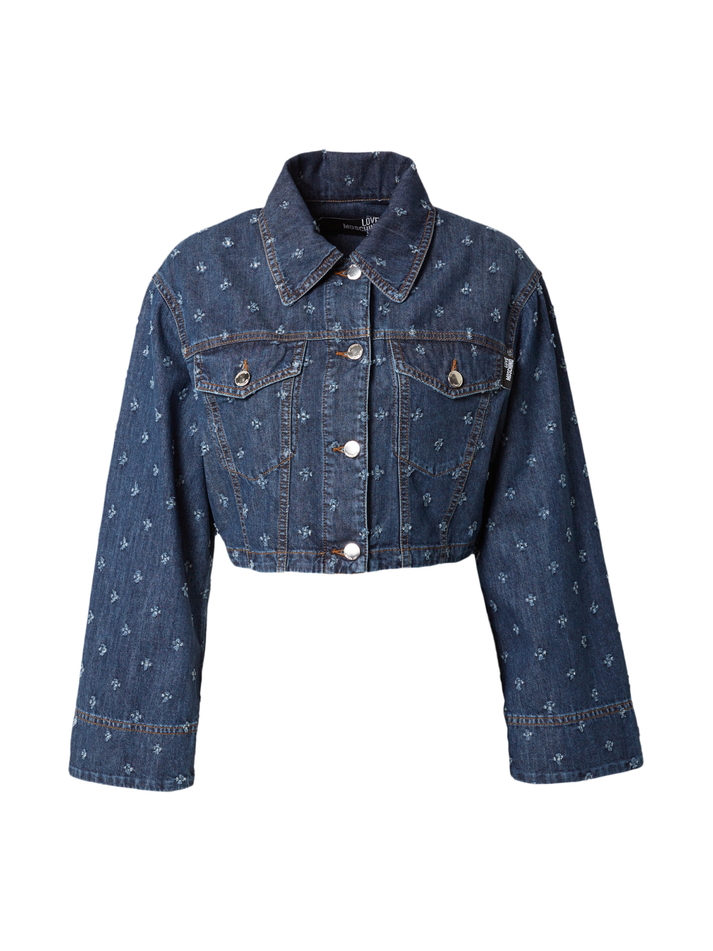 Giacca di mezza stagione 'GIUBBINO' di Love Moschino in blu: frontale