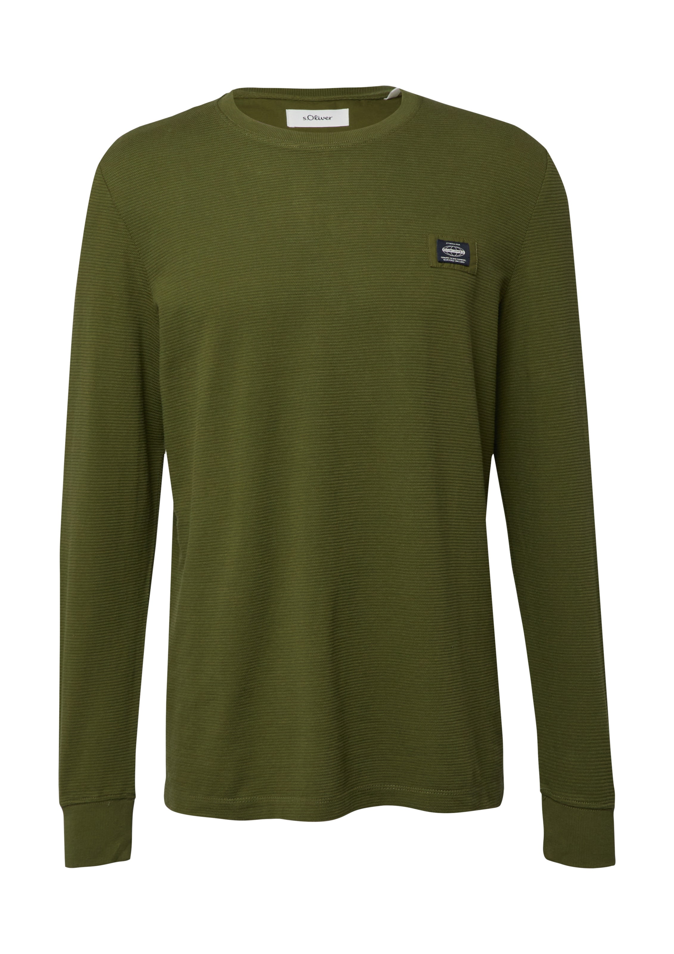 s.Oliver Shirt in Groen: voorkant