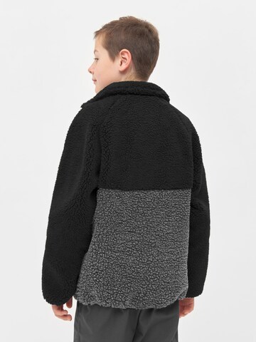 BENCH Fleece jas 'Pepito B' in Zwart