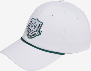 ADIDAS PERFORMANCE Athletic Cap in White: front