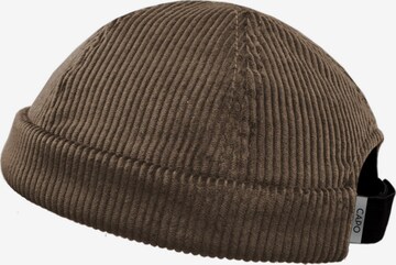 CAPO Beanie in Brown: front