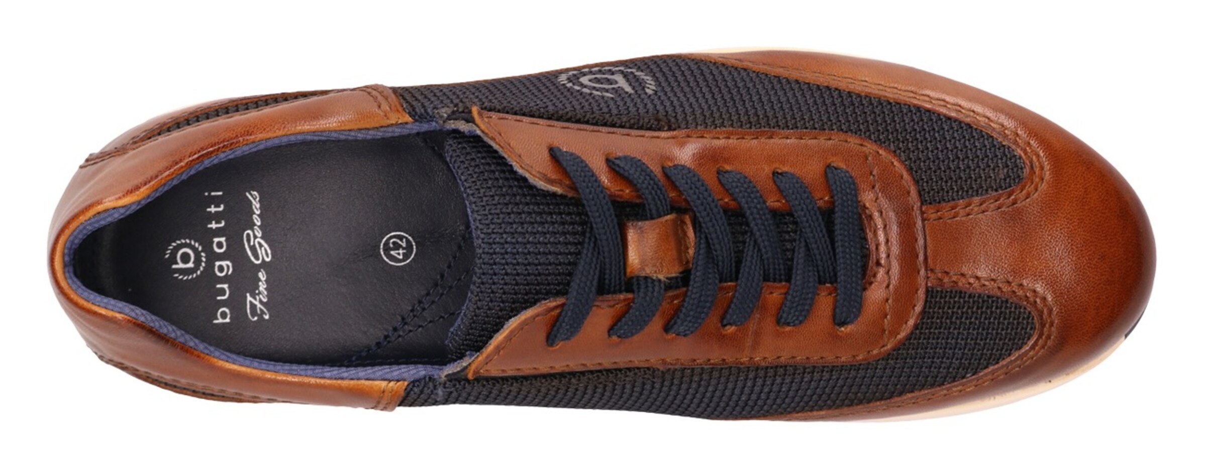 bugatti Urheilulliset nauhakengät värissä ruskea